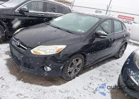 2014 Ford Focus Se from USA, damaged, VIN 1FADP3F21EL368853
